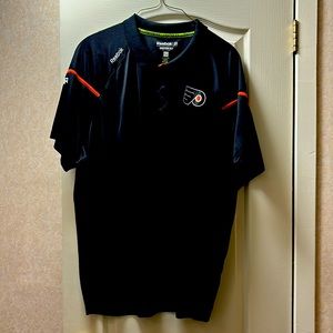 Reebok Center Ice Collection Men’s short sleeve Philadelphia Flyers Polo